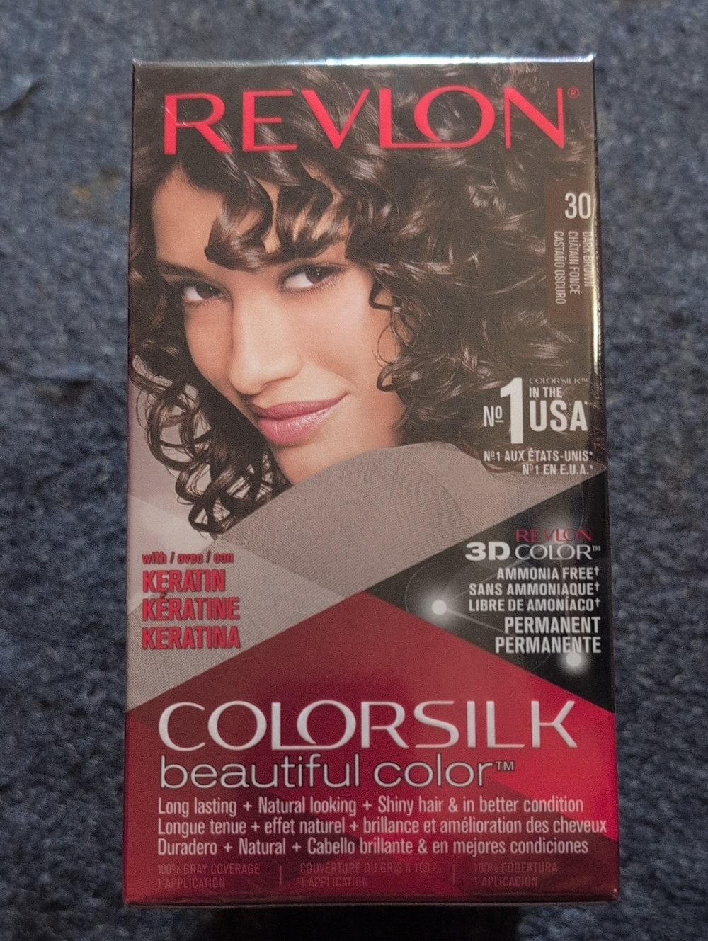 Revlon Colorsilk Beautiful Color - Burgundy / Deep Red Pack Of 3